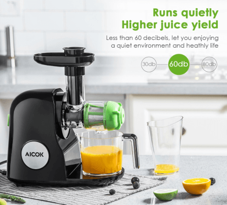 Best Slow Masticating Juicer Aicok