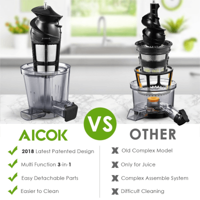 Best To Clean Aicok Masticating Juicer