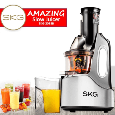 SKG 4 inch Chute Masticating Juicer 2018